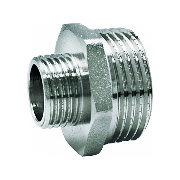 Euros Ниппель латунный переходной 1 1/2" x 3/4" НН