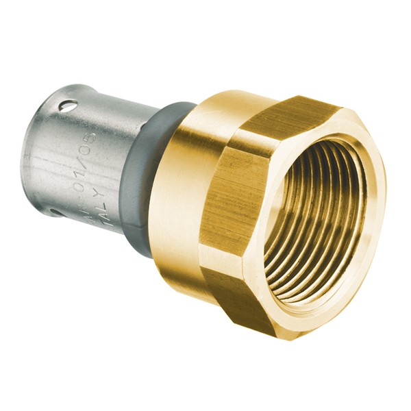 FAR Пресс-переходник FAR с внутренней резьбой 1 1/4" х 32, латунь