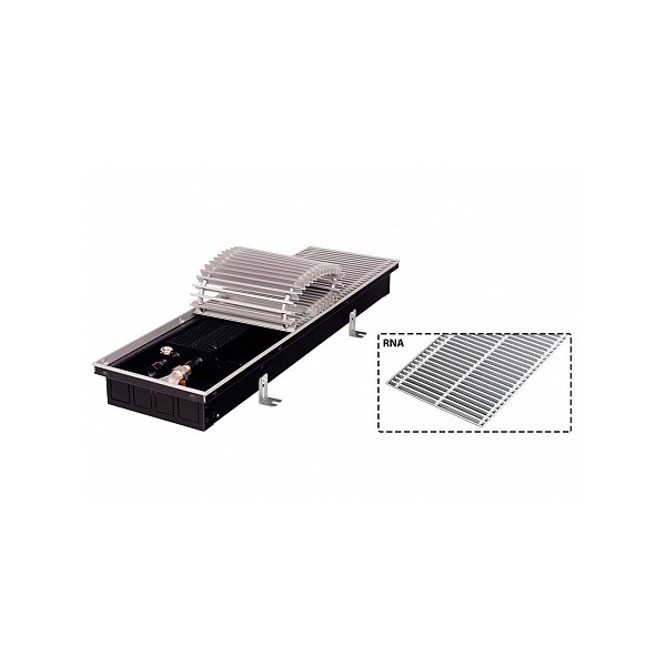 Gekon Внутрипольный конвектор Gekon Eco - 80*2000*300 с решеткой из алюминия RNA