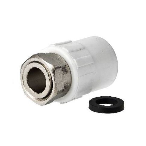 Fusitek Переход с накидной гайкой полипропиленовый - 20 x 3/4"